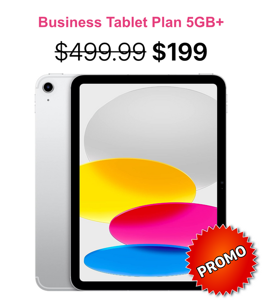 Get the iPad 10th Gen (A16) for $199 - $25 5GB+ data plan